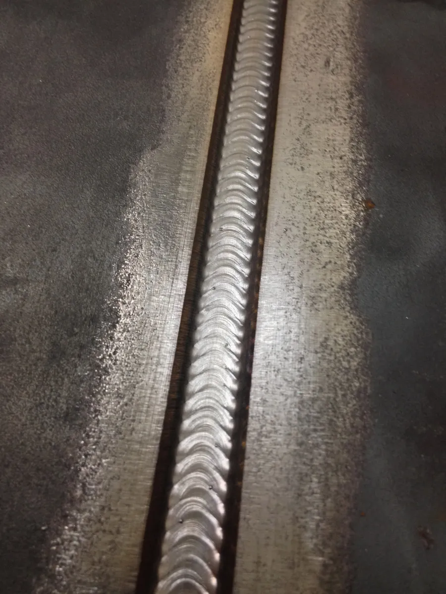Precision weld bead by Iron + Grain